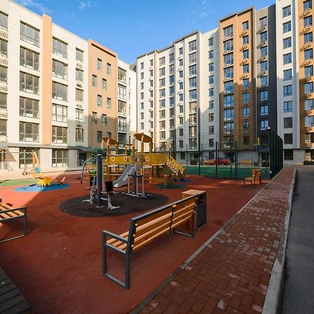 Как Дома - Двухкомнатная Квартира В Центре Almatî Exterior foto